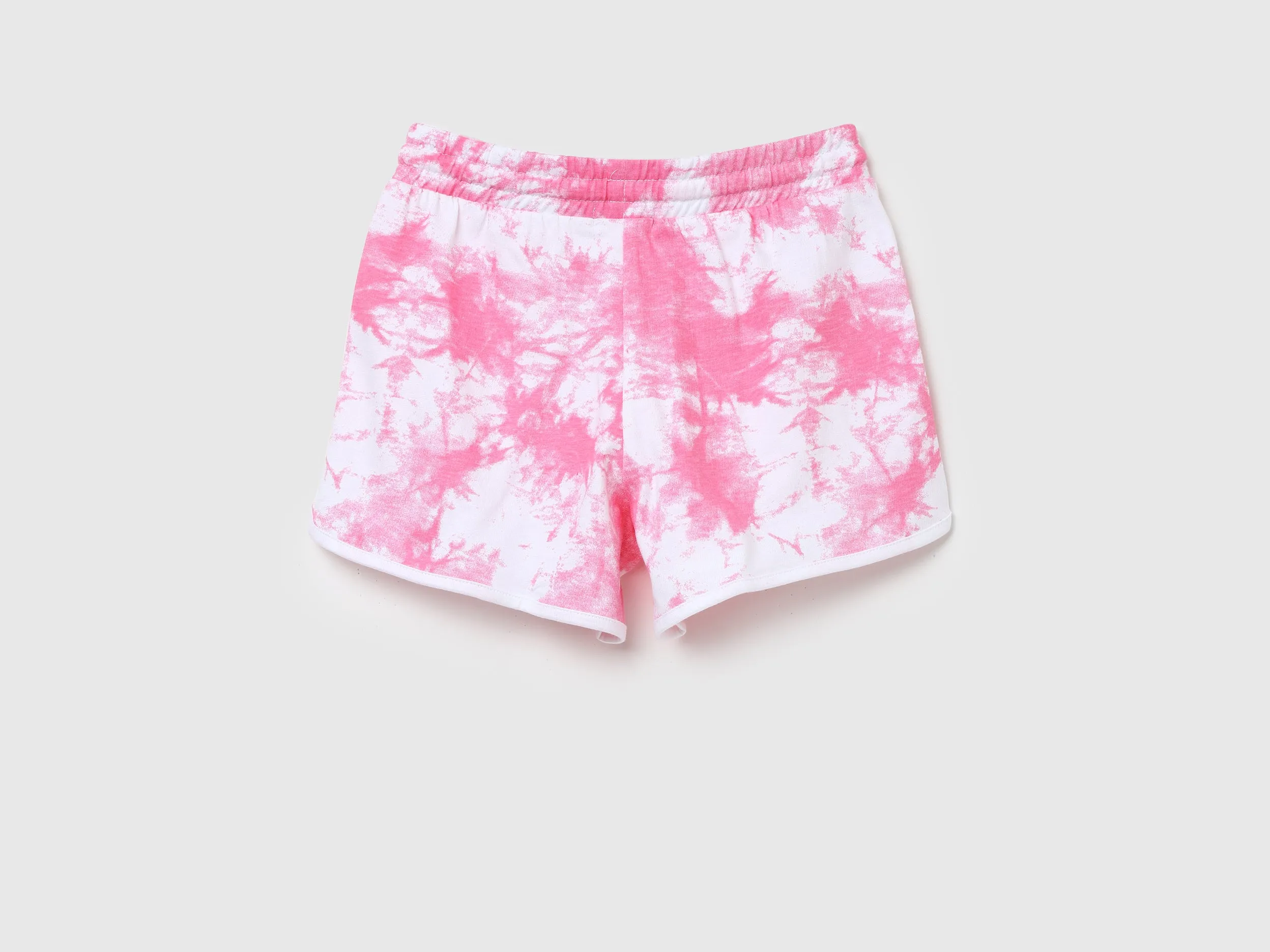 Girls Tie & Dye Regular Fit Shorts