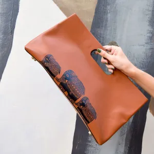 Handheld Tote – Tan