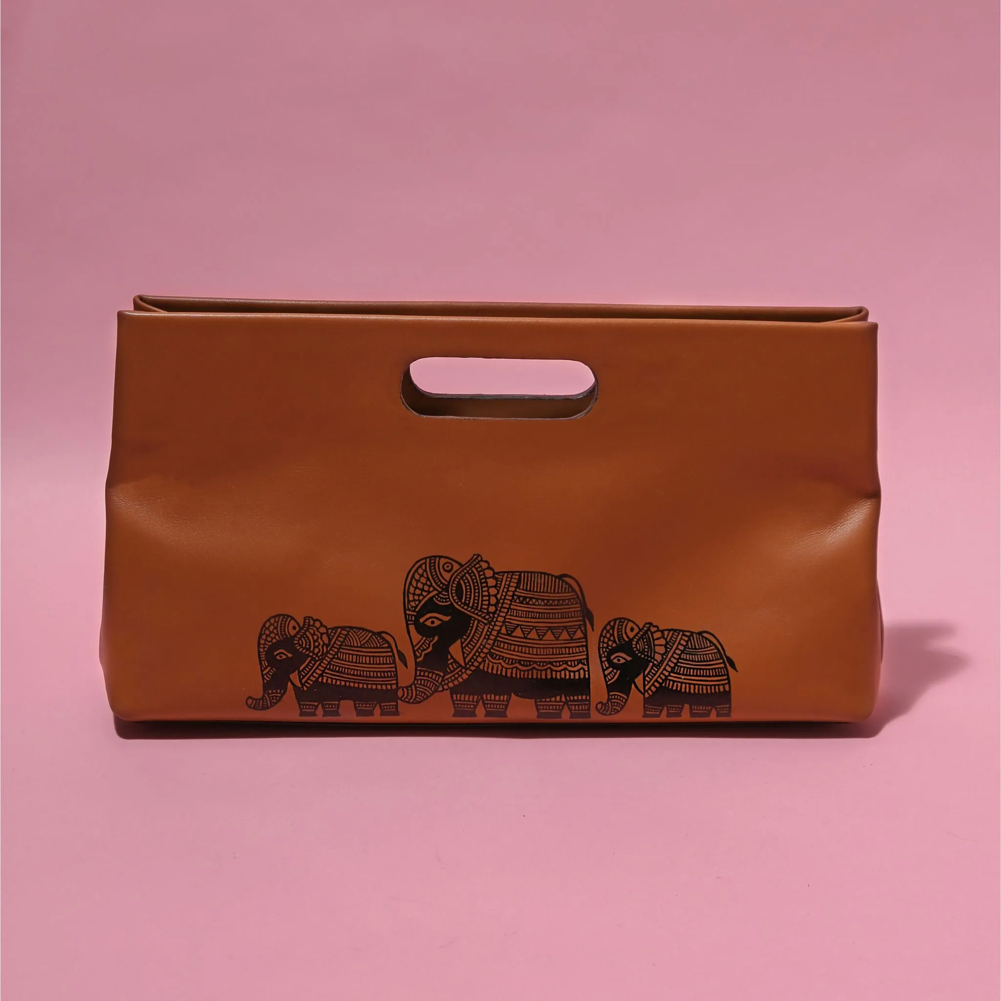 Handheld Tote – Tan