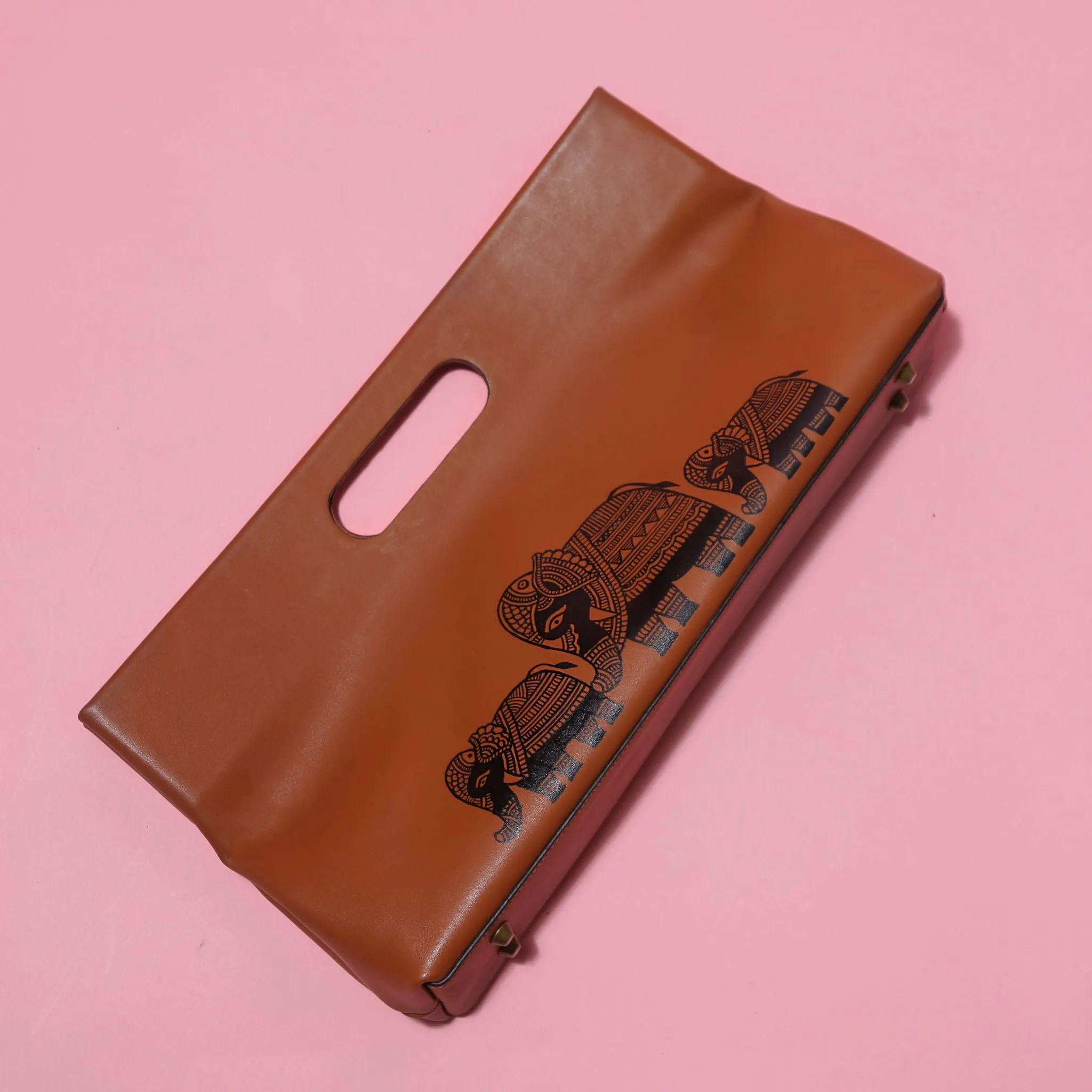 Handheld Tote – Tan