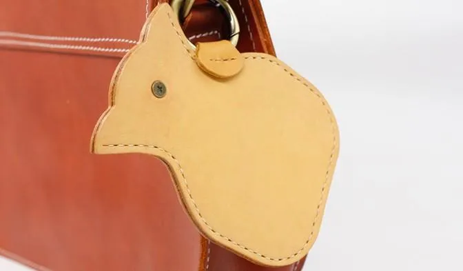 HANDMADE LEATHER CUTE Women Keyring Change Holder Pouch PERSONALIZED MONOGRAMMED GIFT CUSTOM Coin Wallet Holder