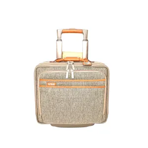 Hartmann Tweed Belting Rolling Business Bag Natural Tweed