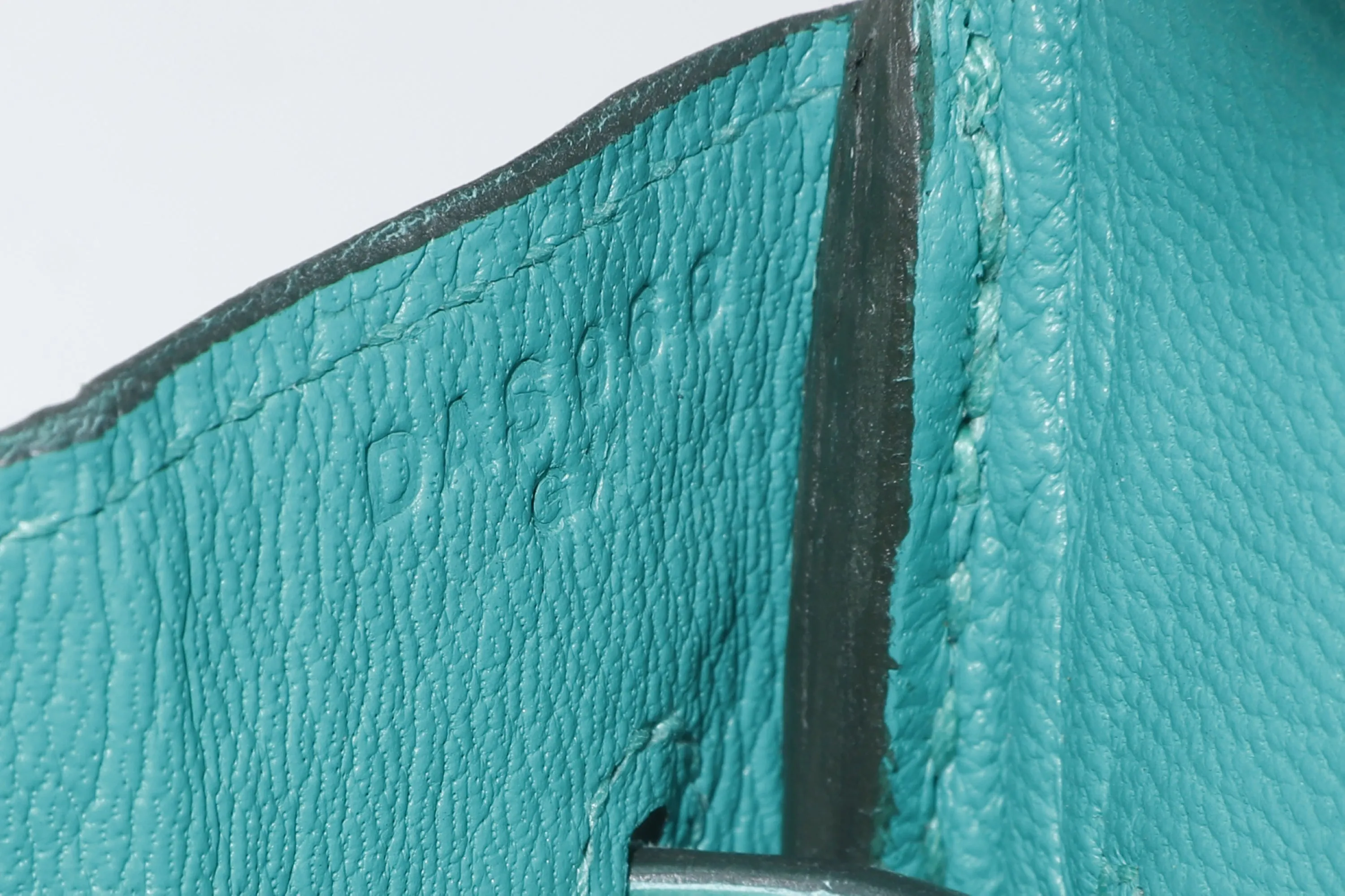 HERMES BIRKIN 30 (STAMP D) VERT JADE POROSUS CROCO LEATHER GOLD HARDWARE, WITH KEYS, LOCK, RAINCOAT, DUST COVER & BOX