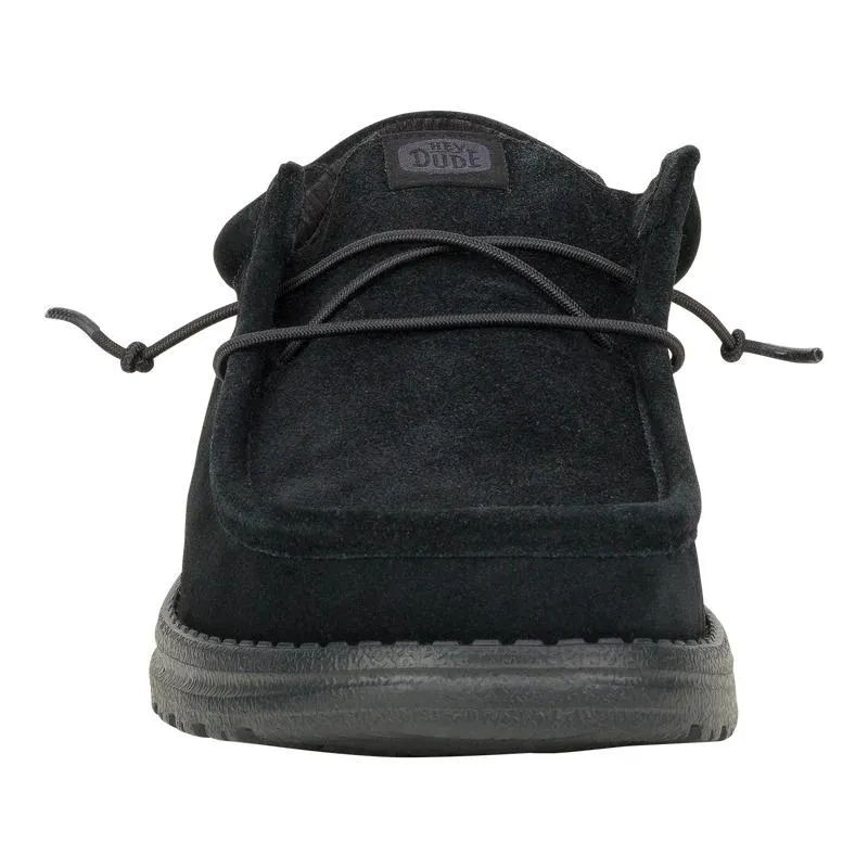 Hey Dude Mens Wally Suede Lightweight Slip On Shoes