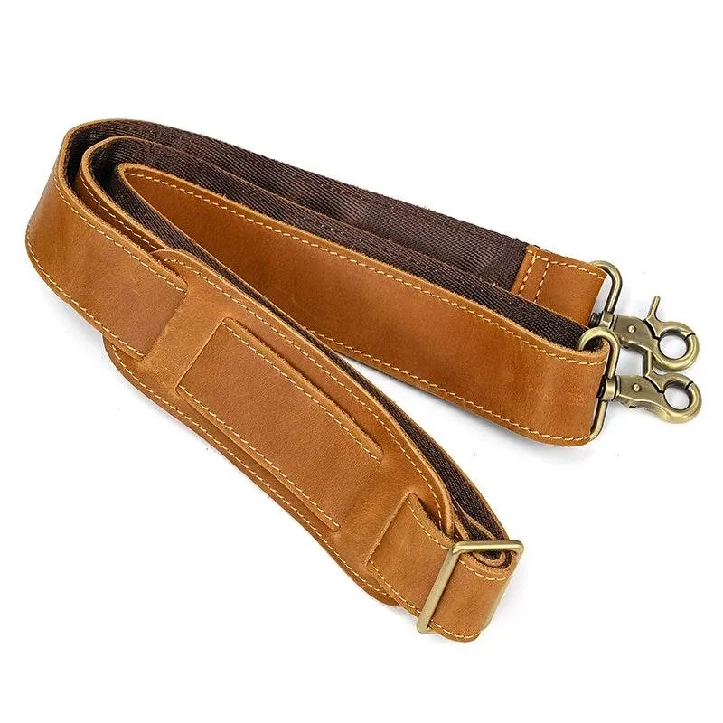High Quality Leather Shoulder Strap for Bags, Briefcases, & Travel