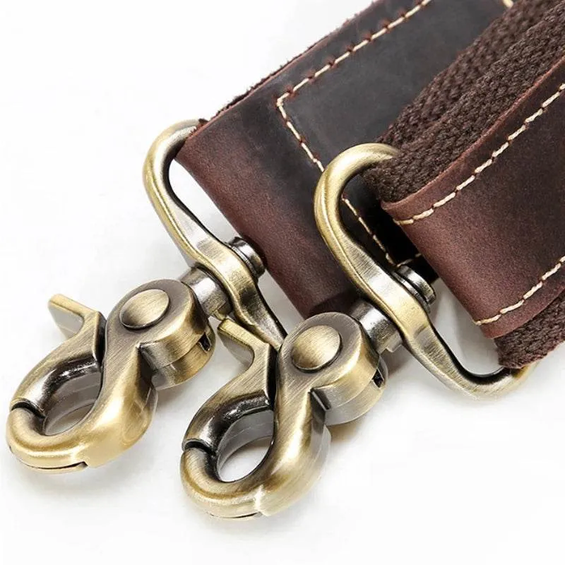 High Quality Leather Shoulder Strap for Bags, Briefcases, & Travel