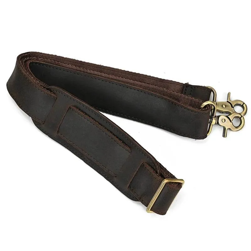High Quality Leather Shoulder Strap for Bags, Briefcases, & Travel