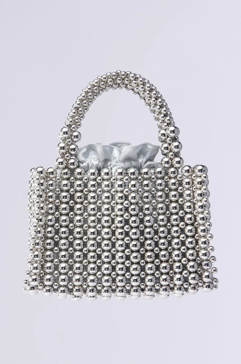 IM SO IT GIRL BEADED PURSE