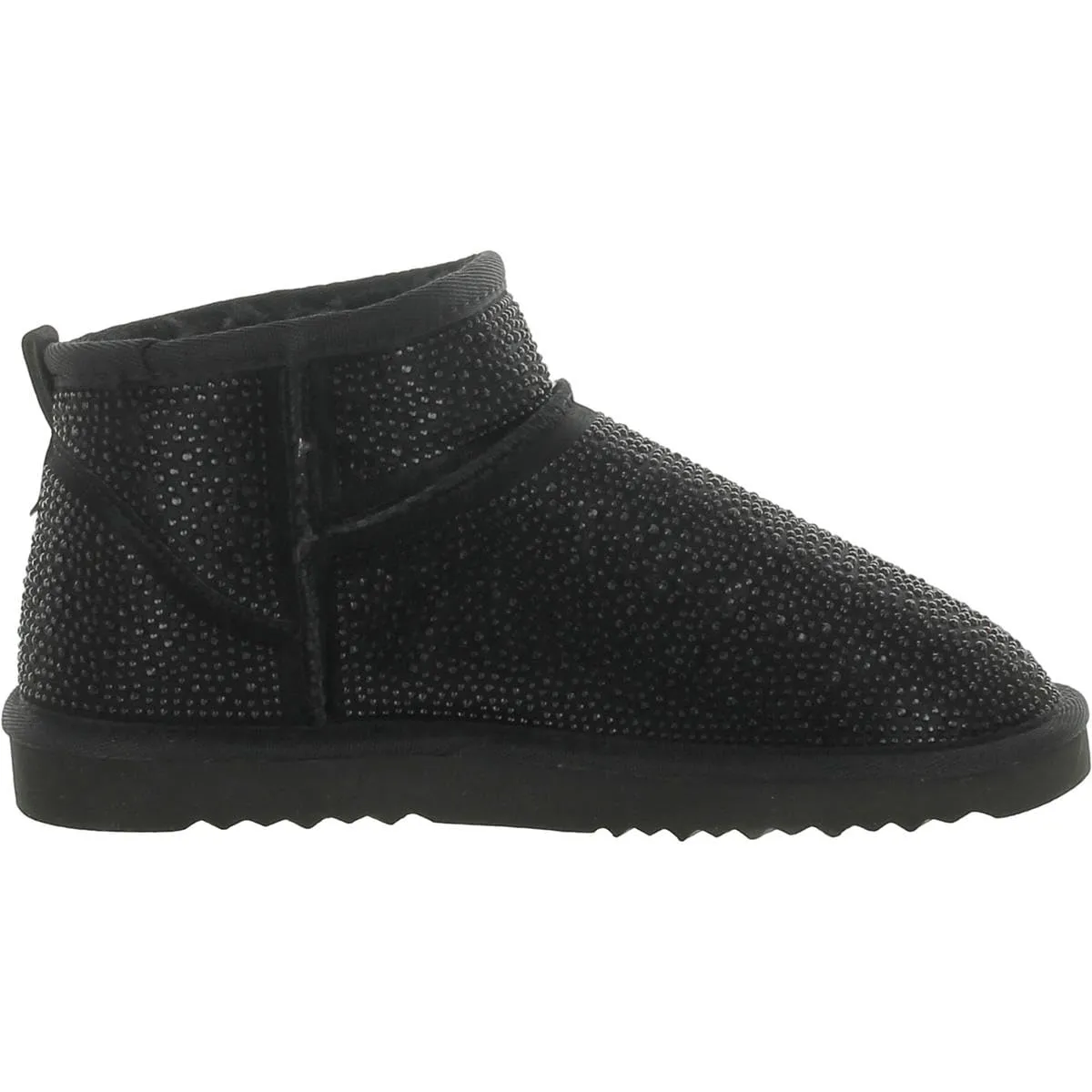 INC Womens Ariee Faux Fur Ankle Winter & Snow Boots Black 7 Medium (B,M)