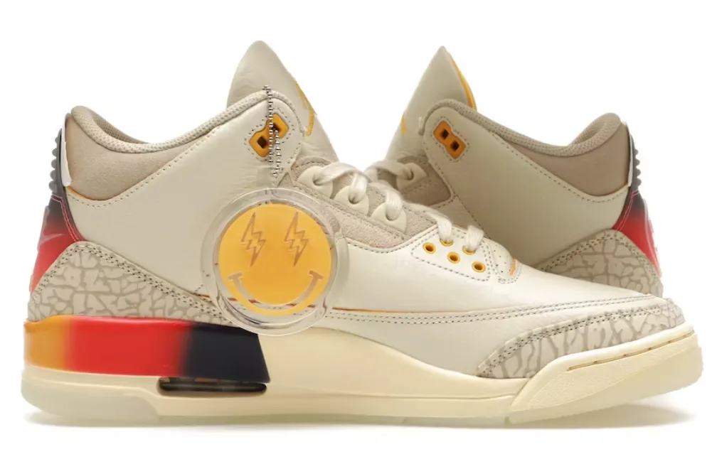 JORDAN 3 RETRO J BALVIN MEDELLÍN SUNSET