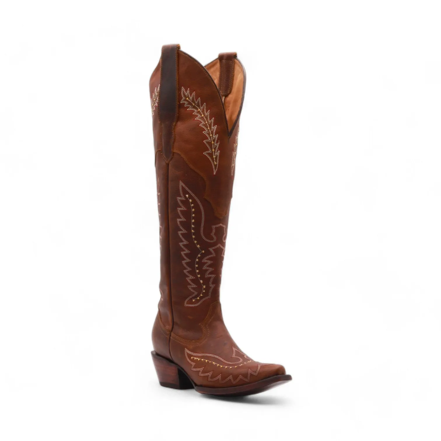 Jude Women's Brown Leather Boots