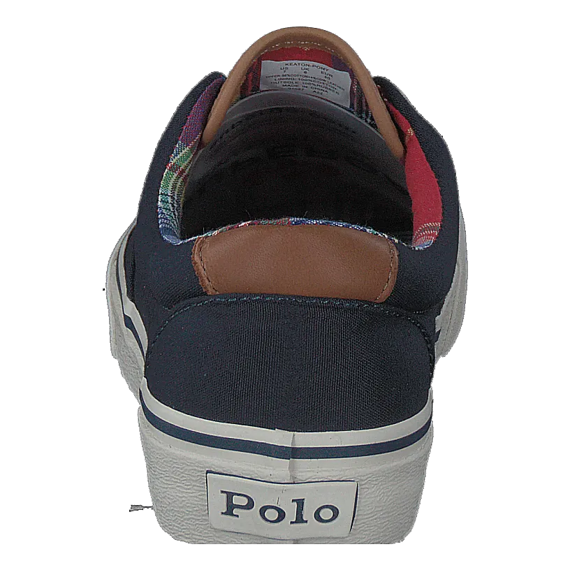 Keaton Canvas Sneaker Hunter Navy/Madras