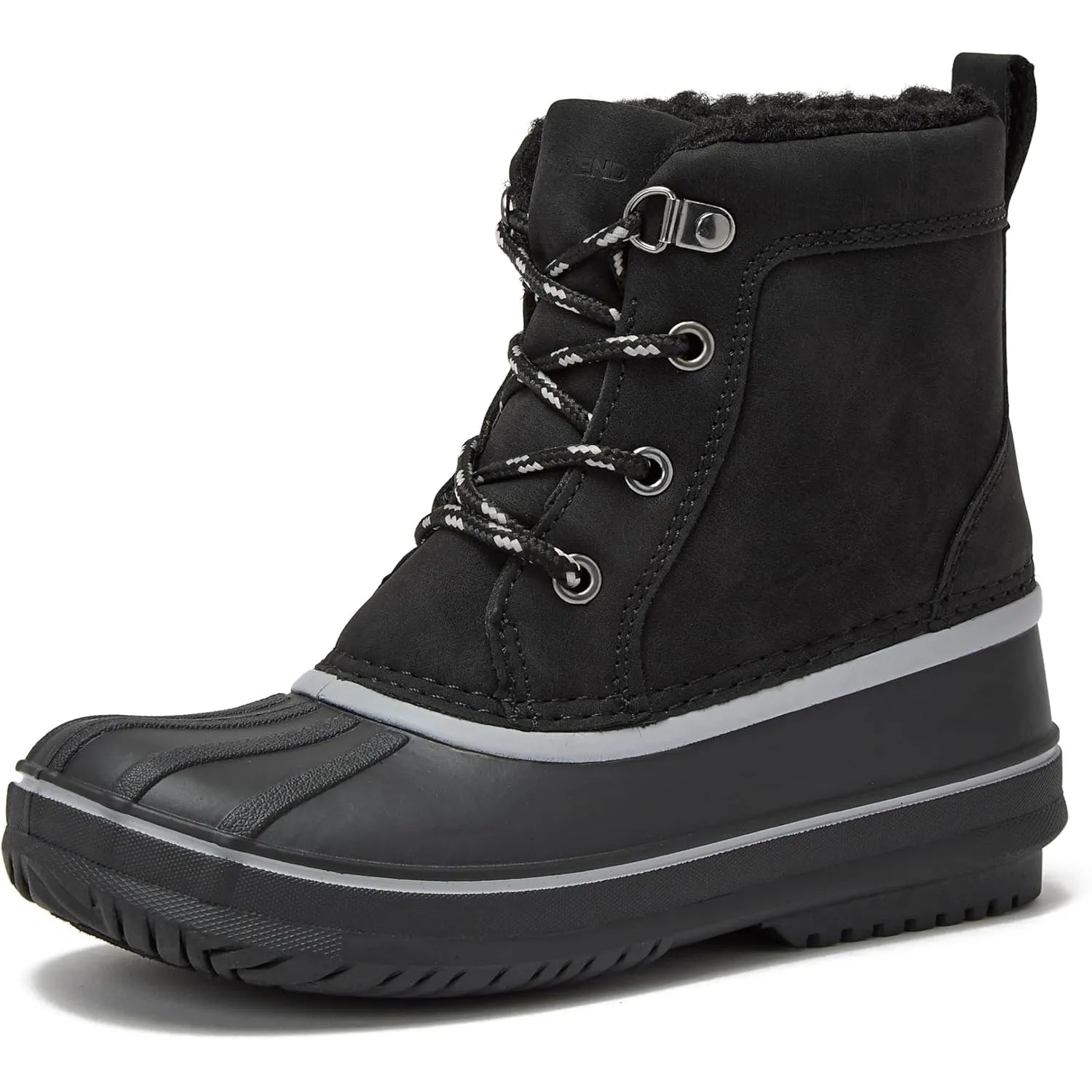 Lands' End Wynn Snow Boots for Kids - Insulated Waterproof Winter Snow Duck Boots for Boys and Girls - Little Kid and Big Kid Size 1 to 7 - Boys and Girls Snow Boots