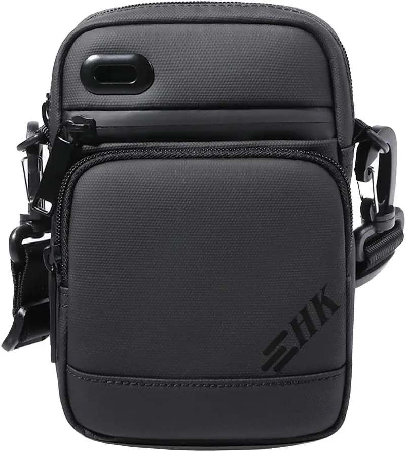Leather Shoulder Messenger Bag for Men Travel Business