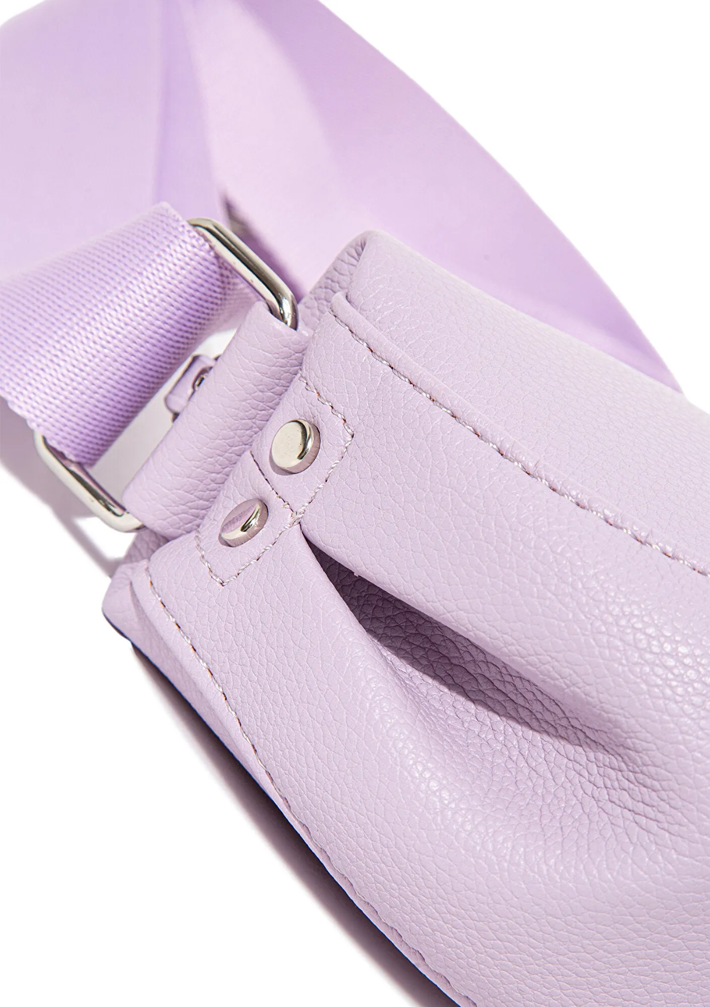 Lilac Messenger Bag