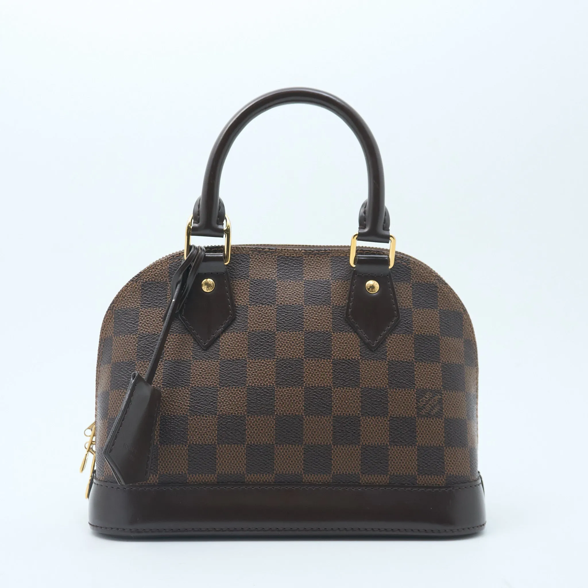 Louis Vuitton Alma BB Bag in Damier Ebene
