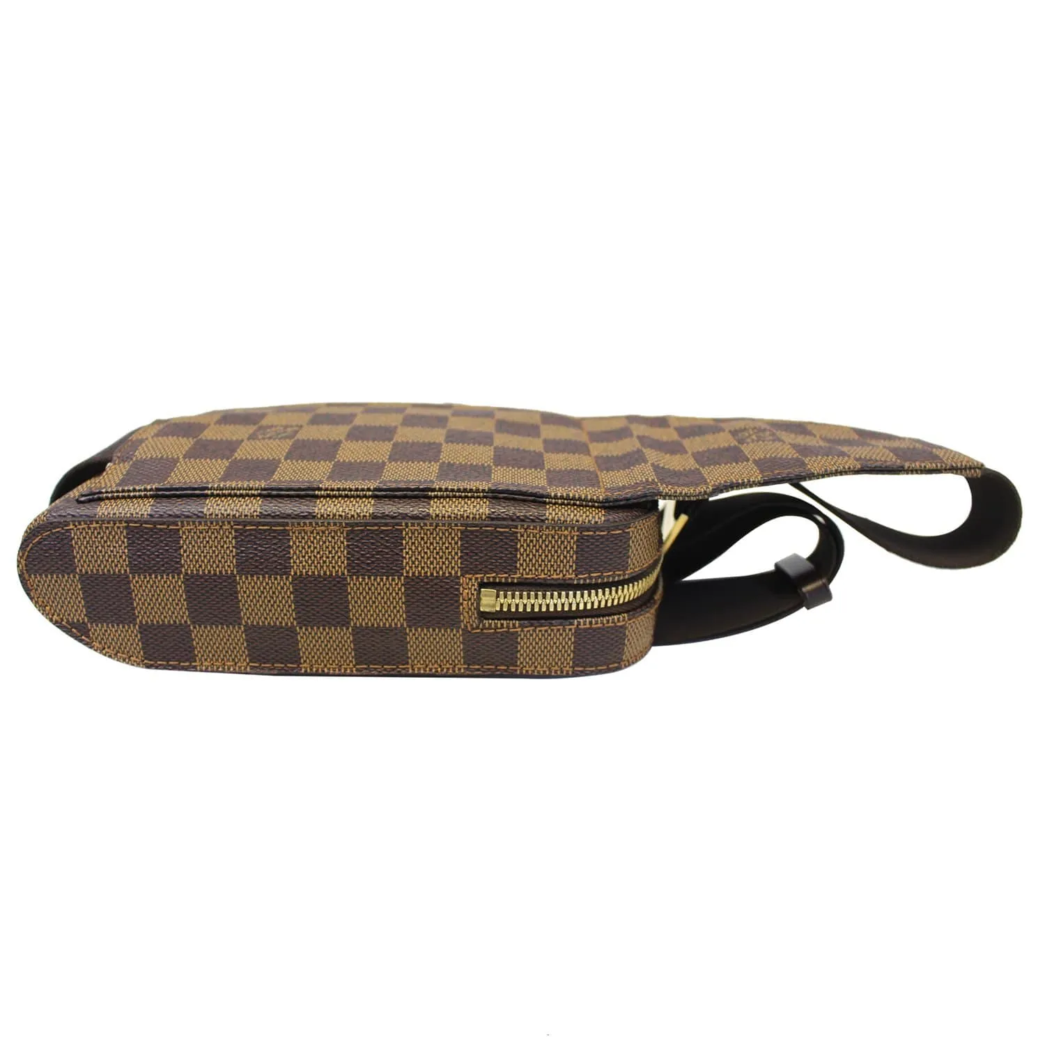 LOUIS VUITTON Damier Ebene Geronimos Brown Hip Bag