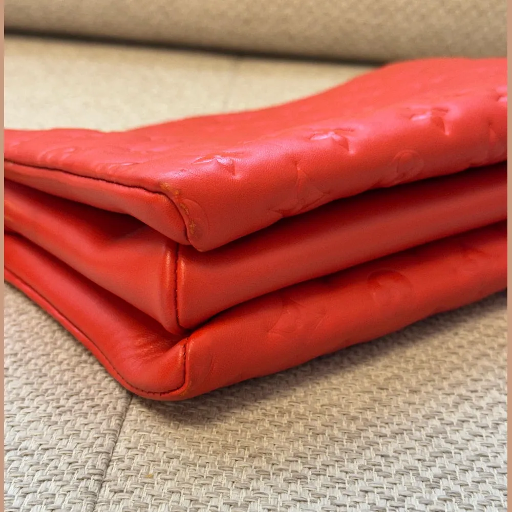 Louis Vuitton Red Coussin PM