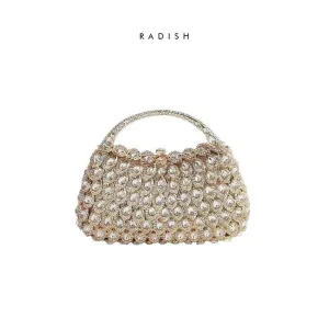 Luxury Crystal Rhinestone Diamante Evening Clutch