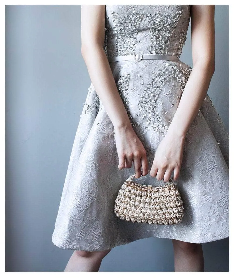 Luxury Crystal Rhinestone Diamante Evening Clutch