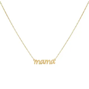 Mama Necklace 14K