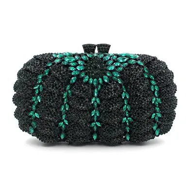 Manami metallic clutch bag