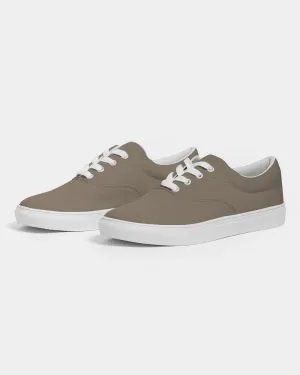 Medium Dark Orange Brown Women's Canvas Sneakers | Women's | Medium Dark Pale Pastel Orange Brown | C0M15Y30K60
