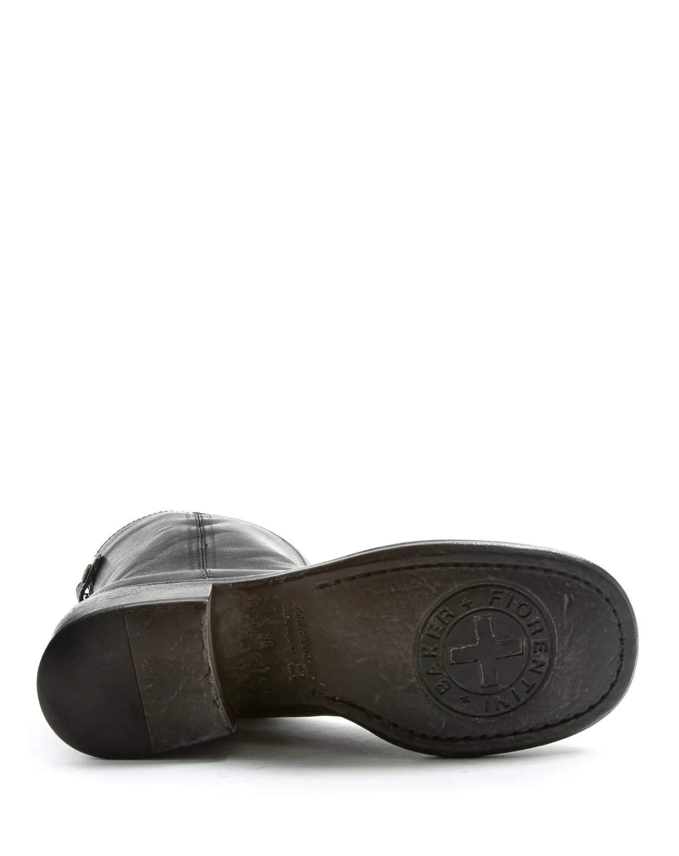 MENNY Black Leather Boots