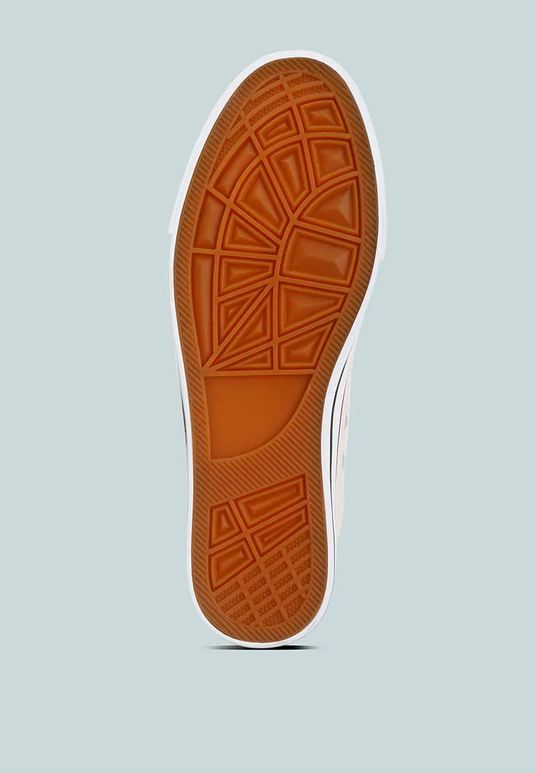 Men's High Ankle Canvas Sneakers
