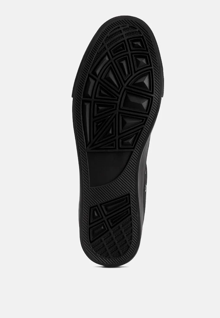 Men's High Ankle Canvas Sneakers