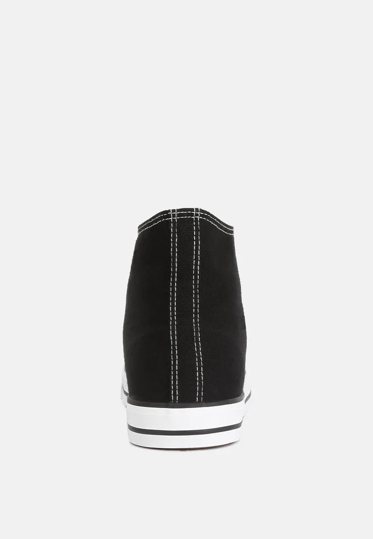 Men's High Ankle Canvas Sneakers