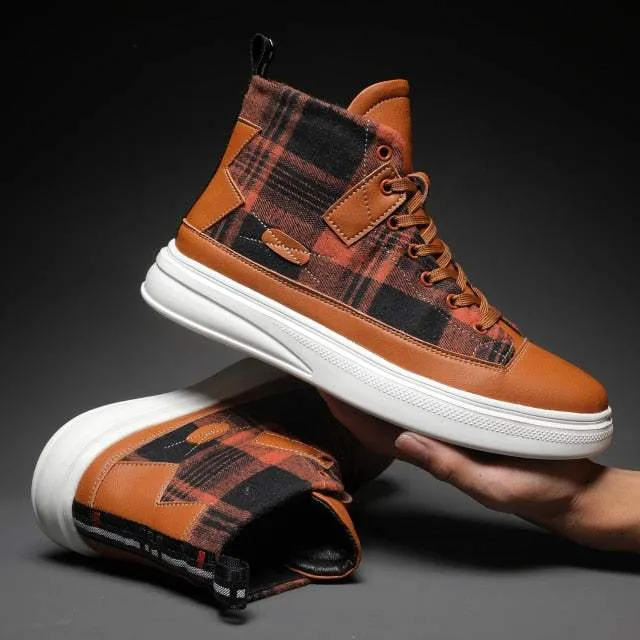Men's Vulcanized Shoes New Fashion Canvas walking Lightweight Sneakers