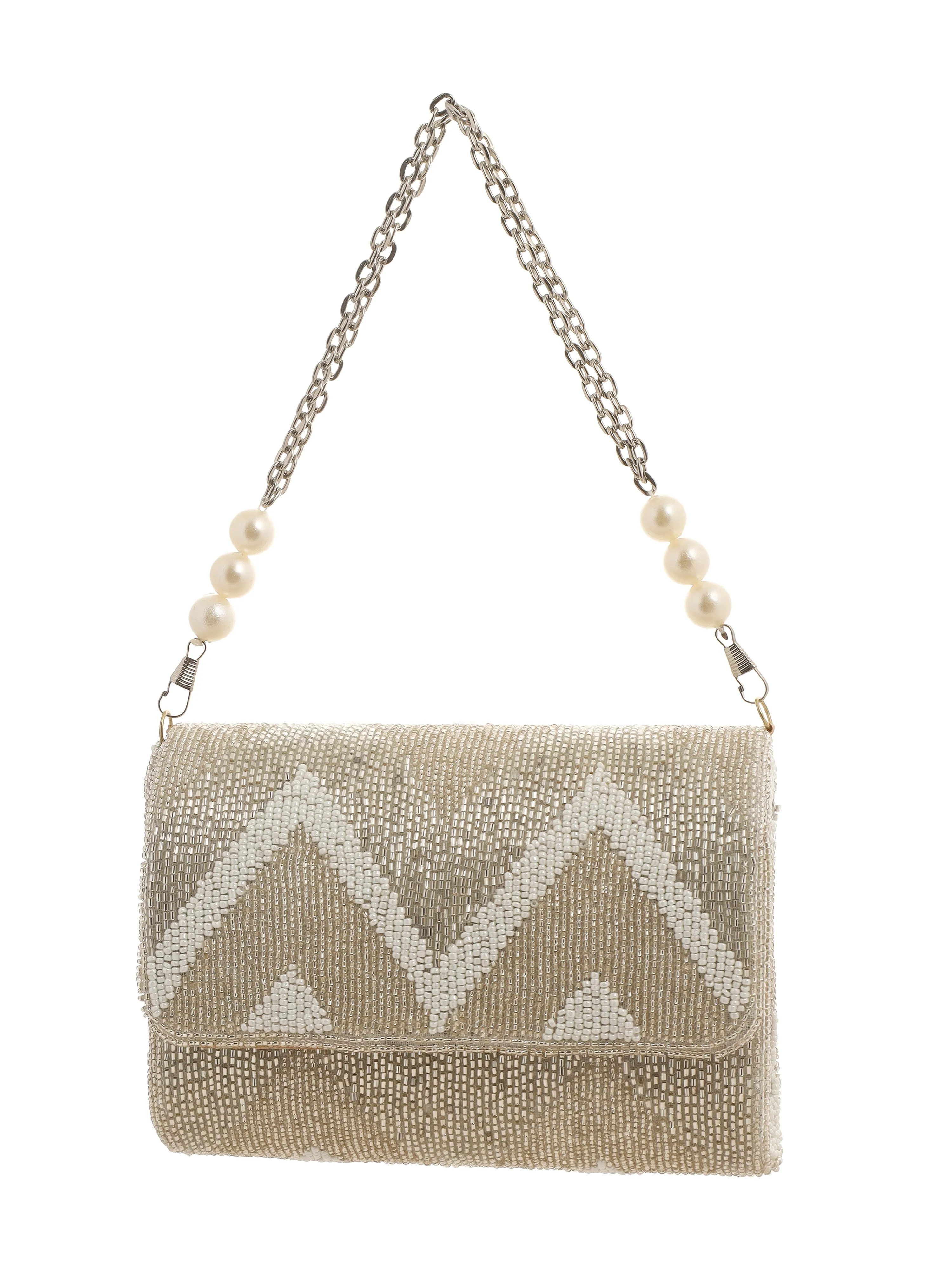 Metallic Zigzag Flapover - Last piece Left
