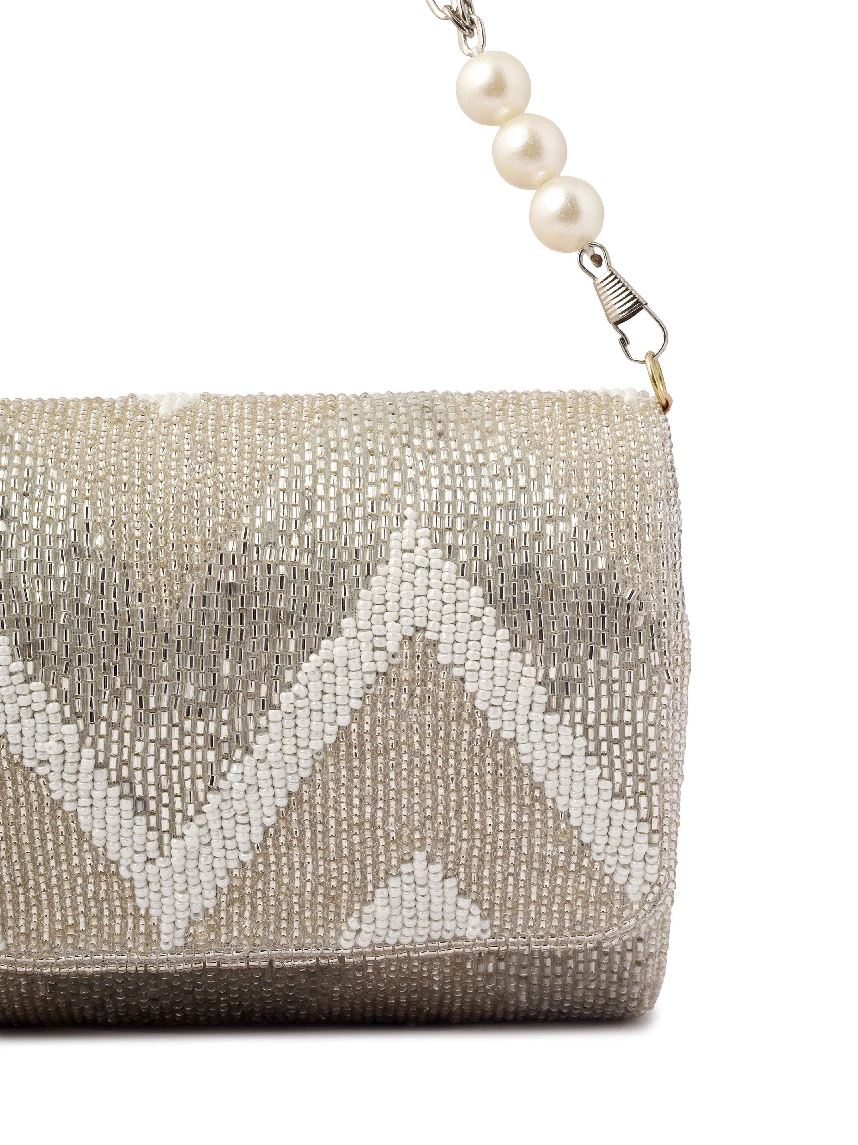 Metallic Zigzag Flapover - Last piece Left