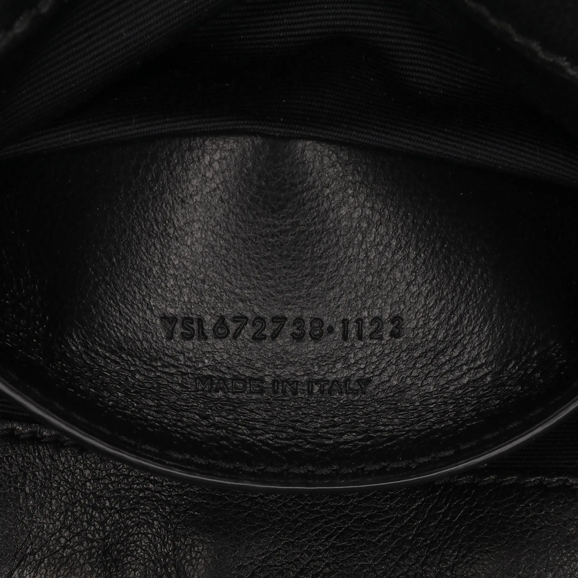 Mini Quilted Lambskin Monogram Nolita Bag