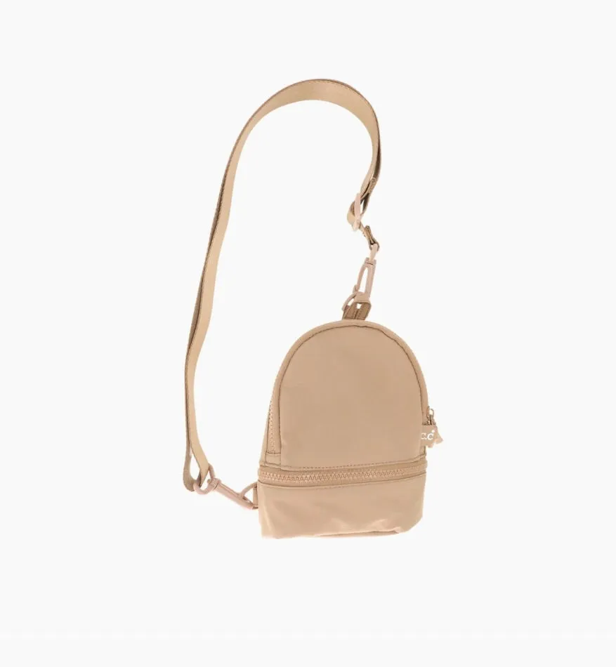 Mini Sling C.C Bag -Beige