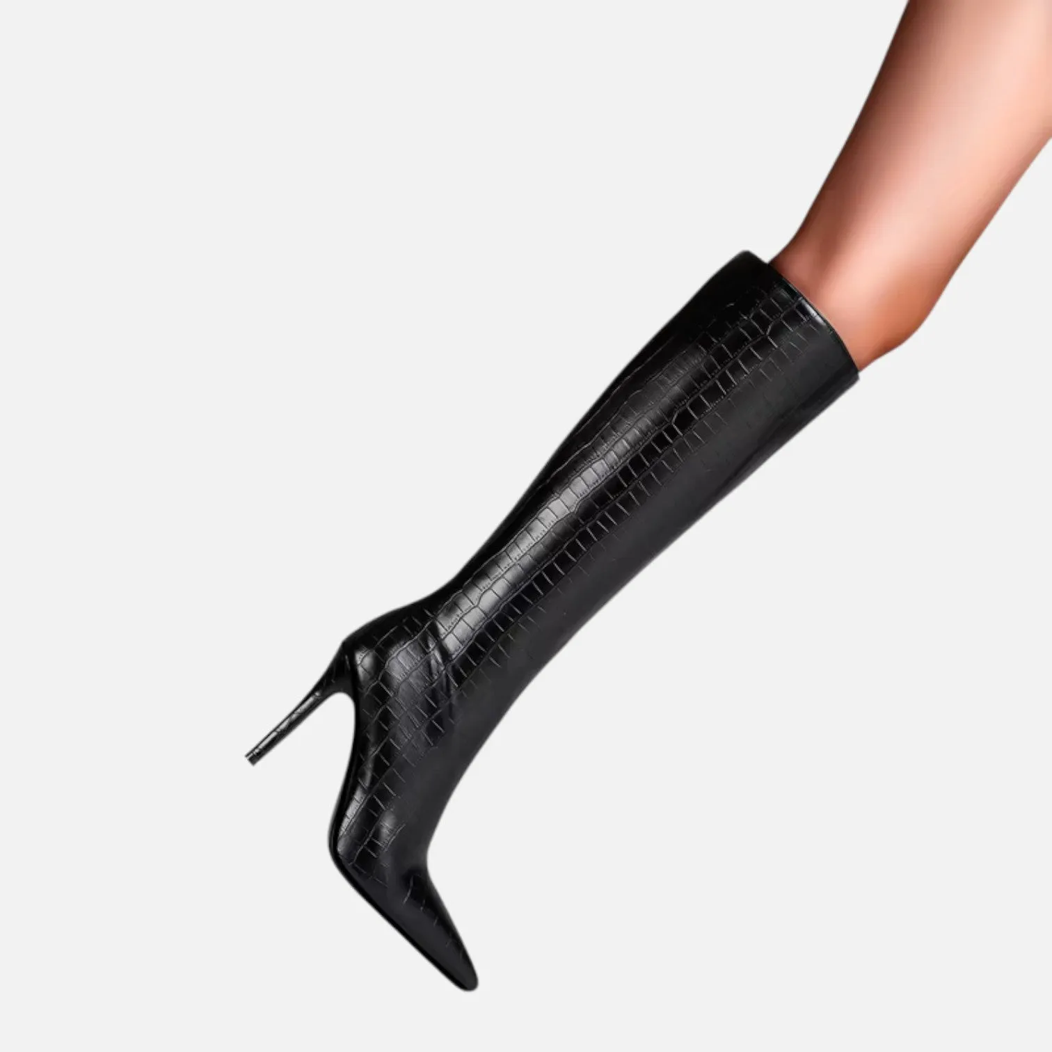 Monacogents | High Heel Pointed Toe Long Boots