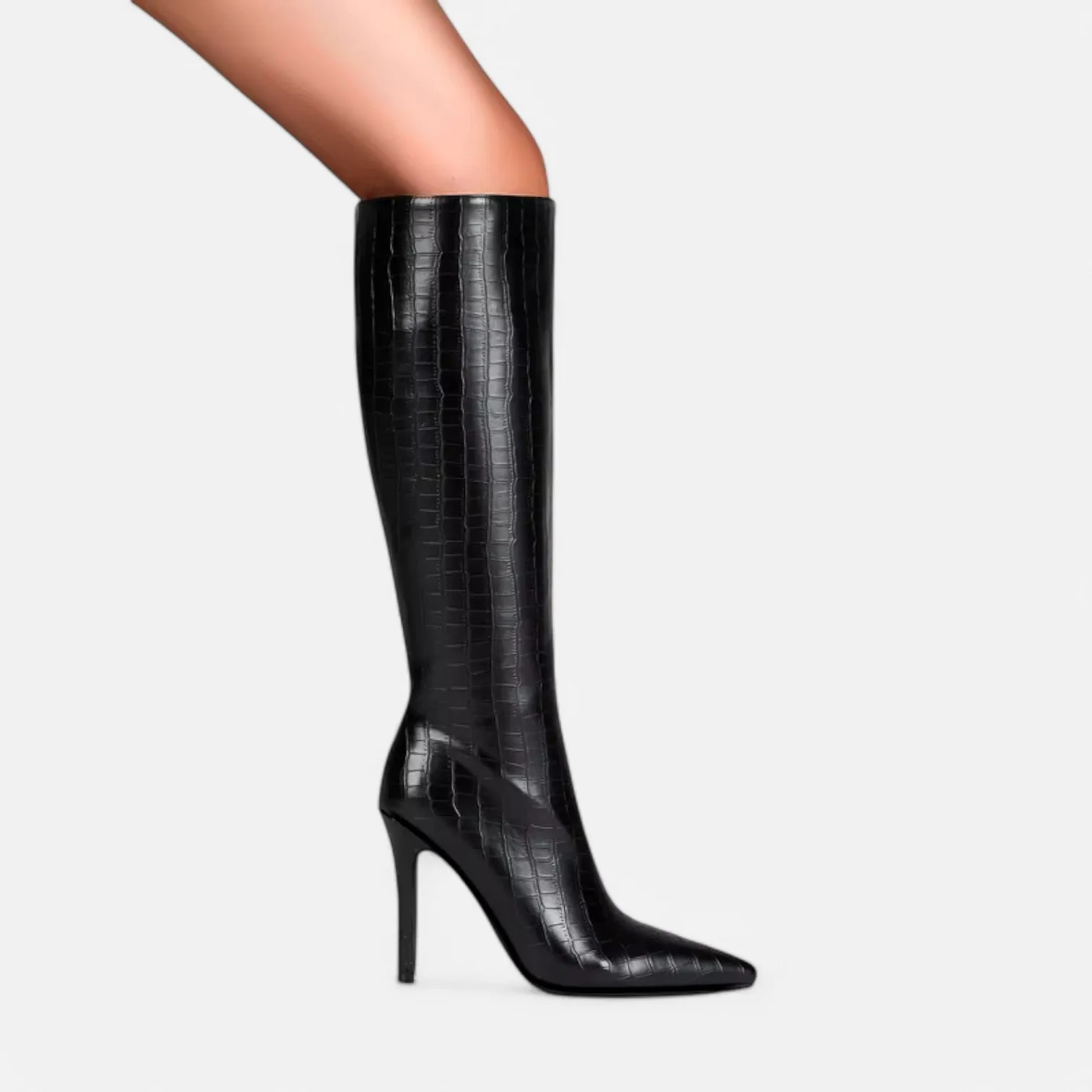 Monacogents | High Heel Pointed Toe Long Boots