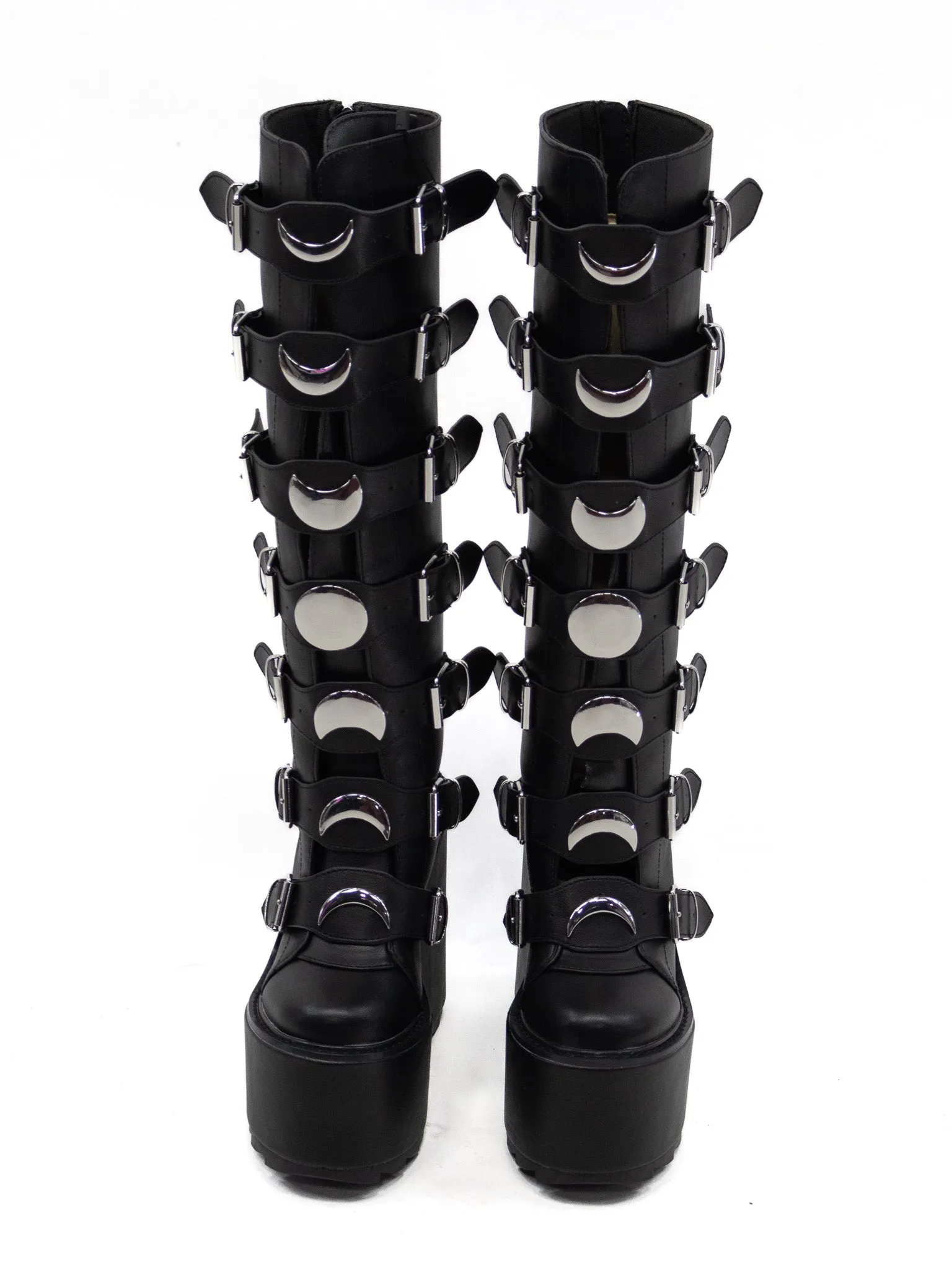 Moon Phase Dune Boots (Silver) Y.R.U.