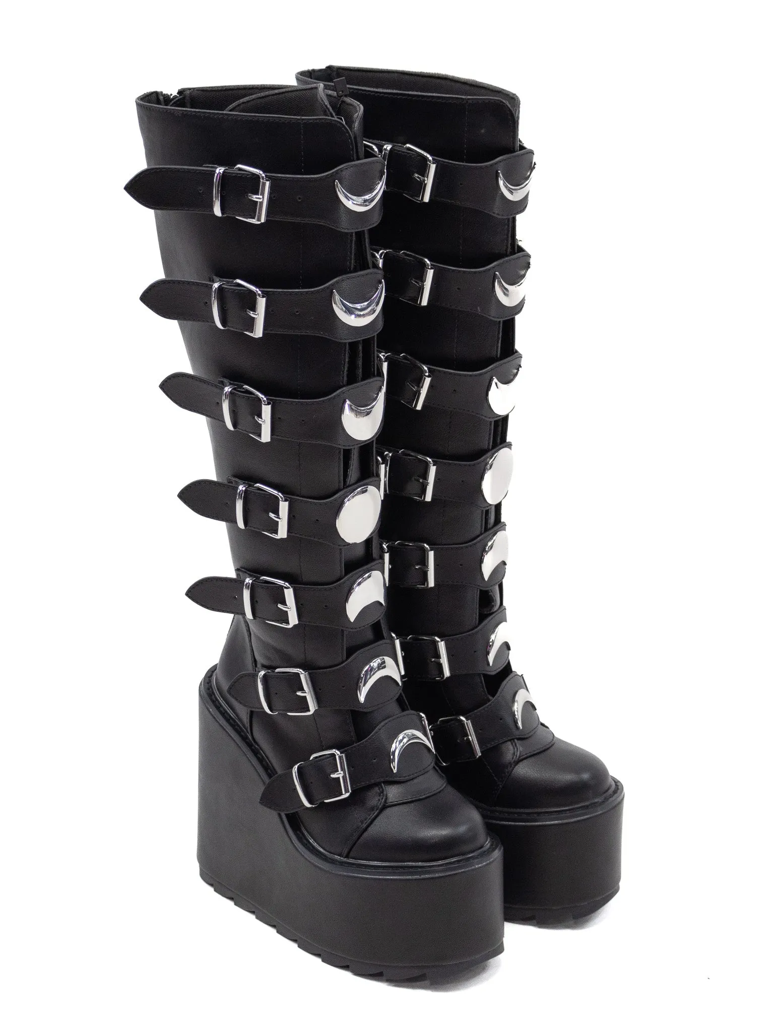 Moon Phase Dune Boots (Silver) Y.R.U.