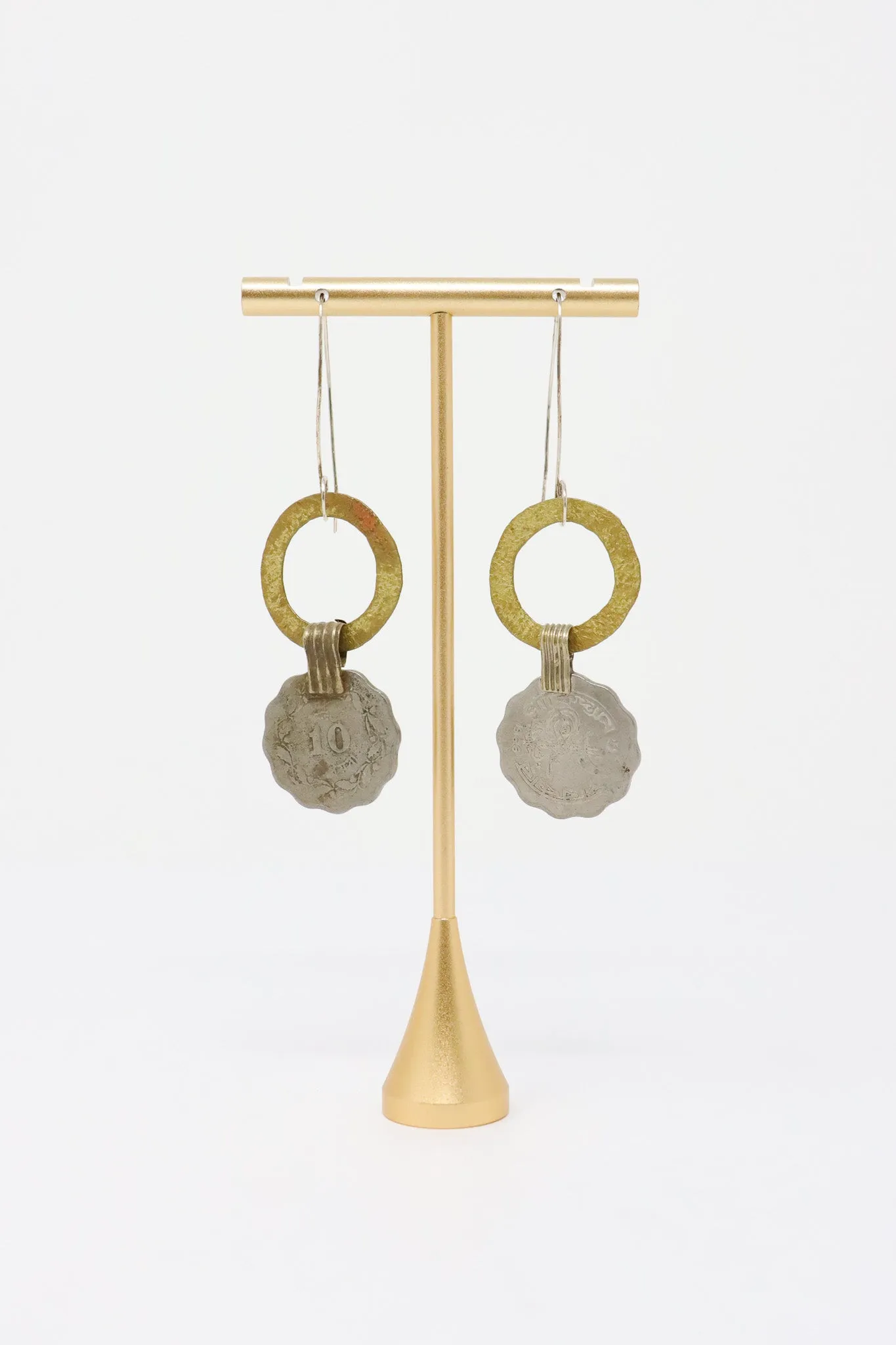 Mya Lambrecht Coin Earrings