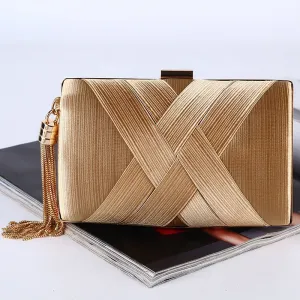 New Arrival Clutches Fashion Ladies Luxury Tassel Evening Bags