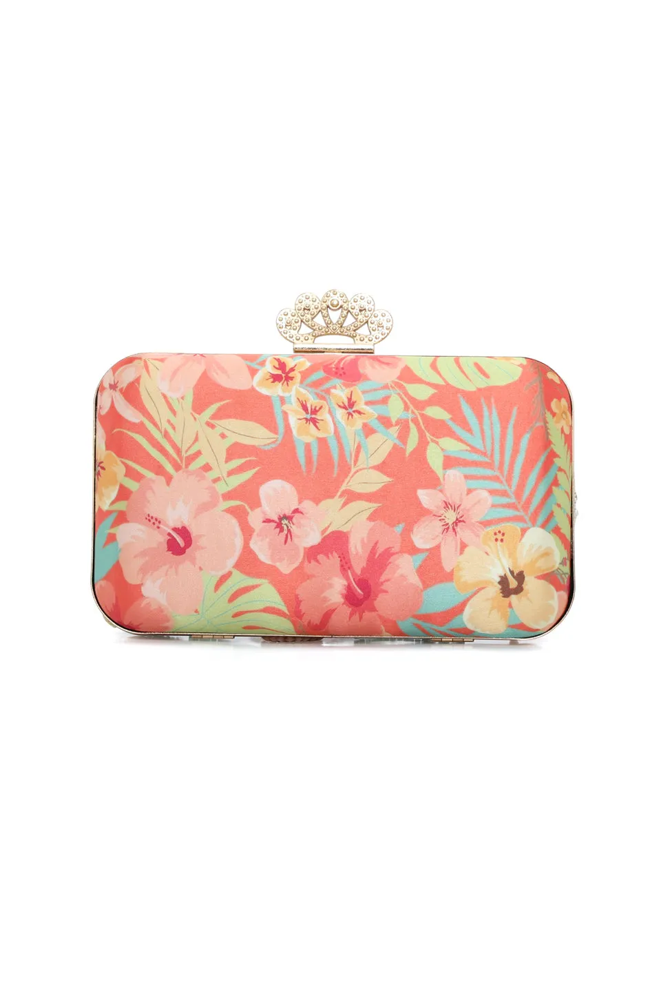 NR By Nidhi Rathi Embroidered Beads Detail Box Clutch