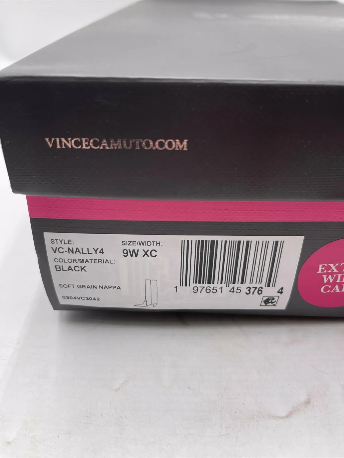 NWB Vince Camuto Nally Women’s Boots Black Size 9W-XC