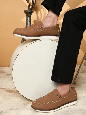 Oasis Tan Yatch Loafers