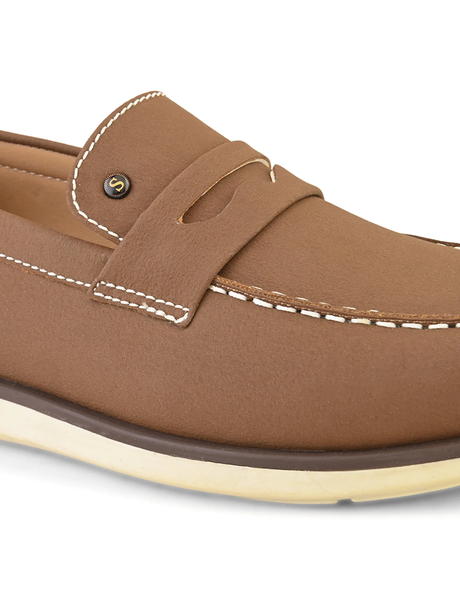 Oasis Tan Yatch Loafers