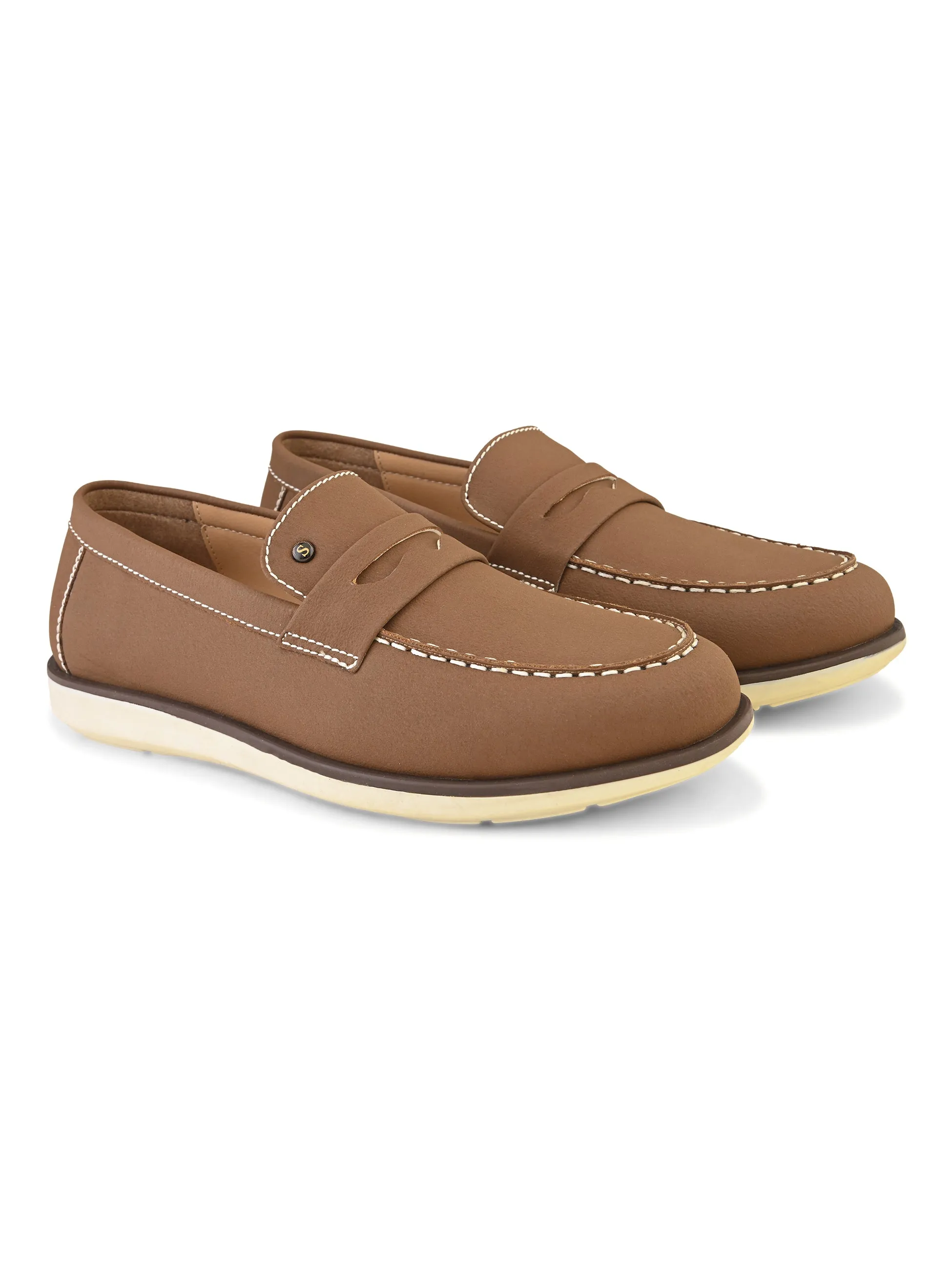 Oasis Tan Yatch Loafers