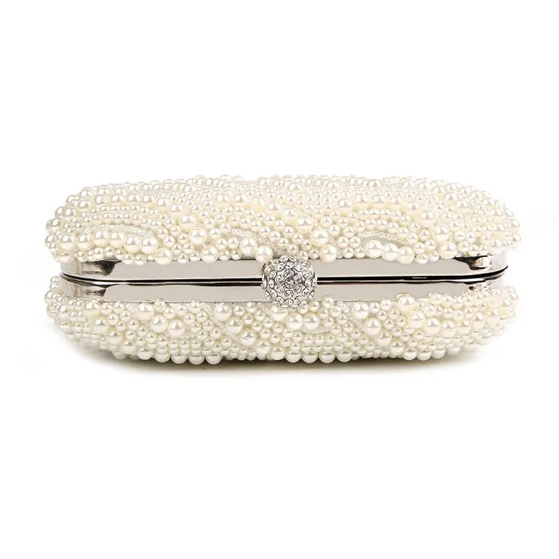 Pearl Clutch Bags for Party Wedding