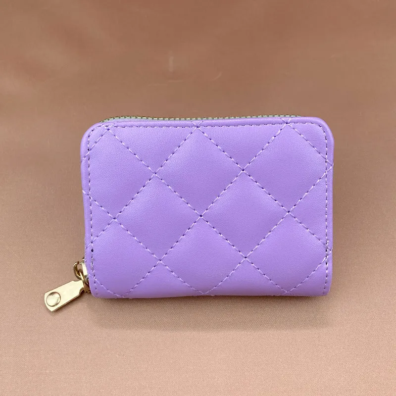 Plaid Embroidered Organ Fashion Short Design Bags
