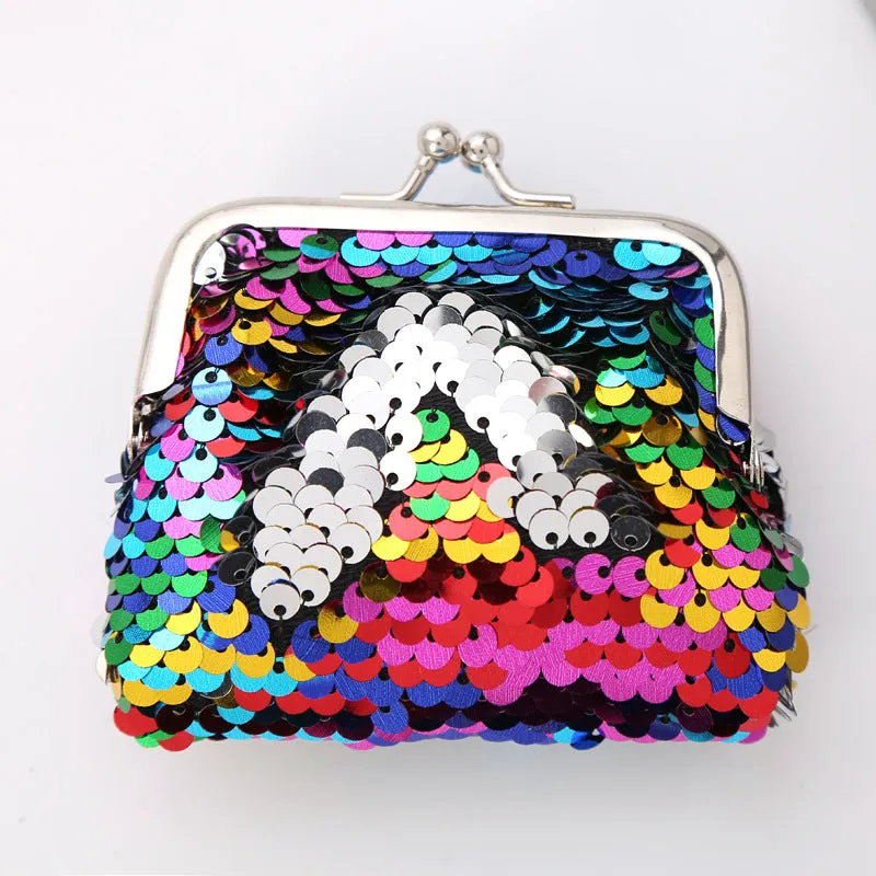 Portable Clip Mini Earphone Data Cable Coin Purses